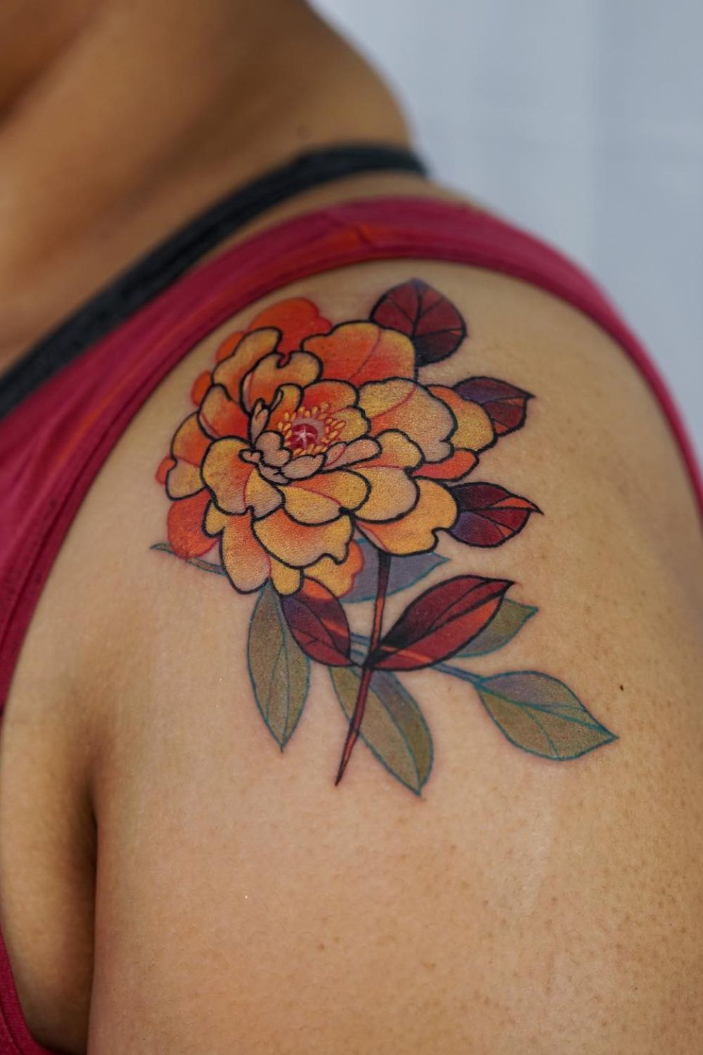 25 Cute Shoulder Tattoos For Black Women