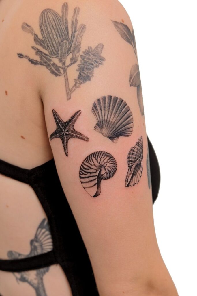Ocean Animal Tattoos