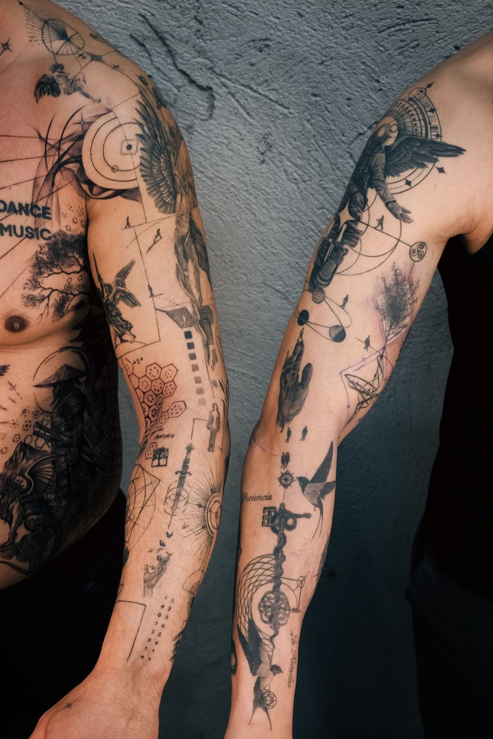 20 Bold And Inspiring Men’s Full Sleeve Tattoo Ideas