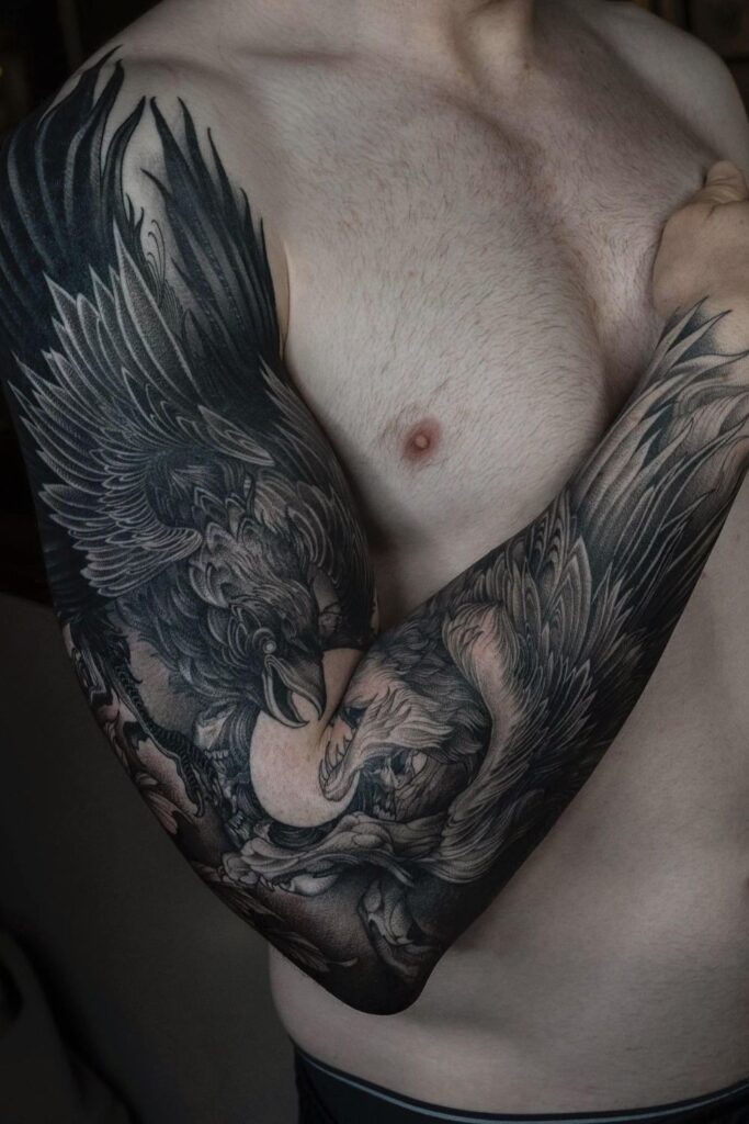Men’s Full Sleeve Tattoo