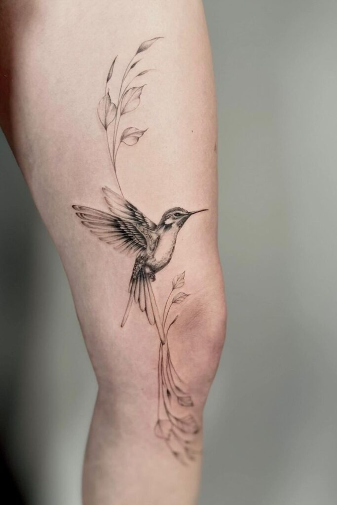 hummingbird tattoo