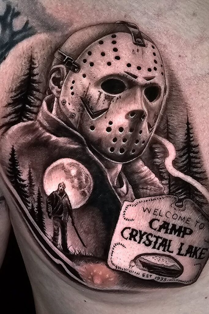 Horror Themed Tattoos