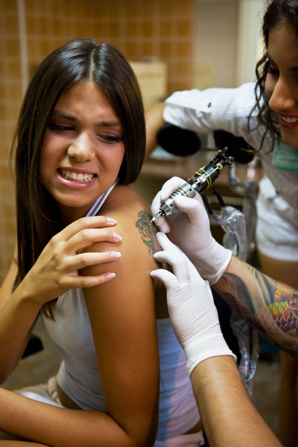 Least Painful Places To Get A Tattoo