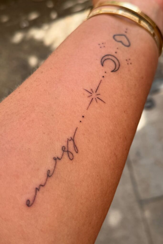 Feminine Energy Tattoo Symbols