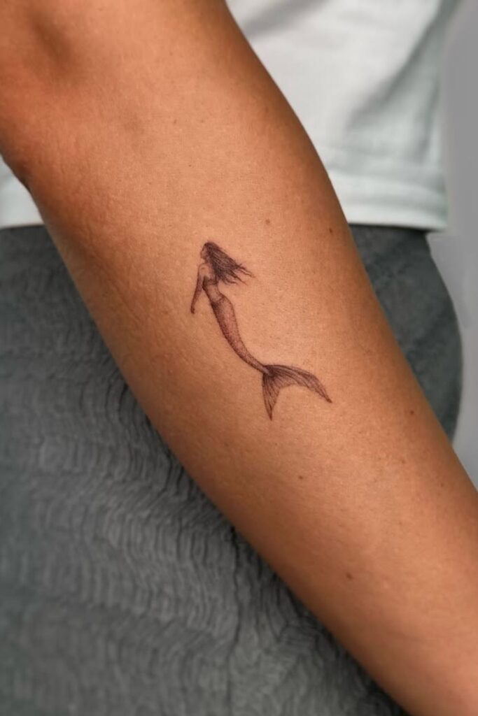 mermaid tattoo