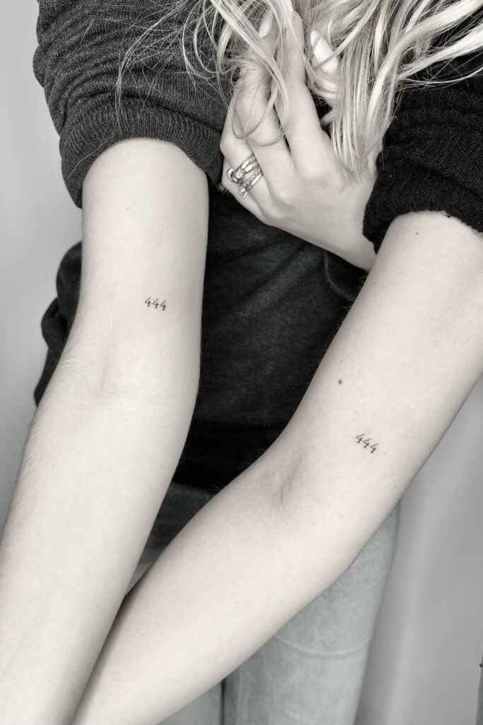 Tiny BFF Tattoos